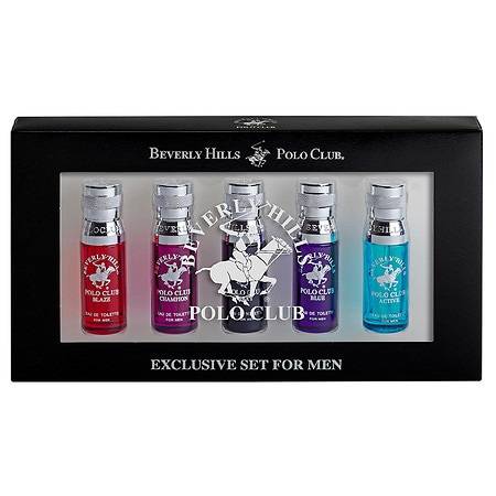 Beverly Hills Polo Club Exclusive Set for Men - 0.5 fl oz x 5 pack