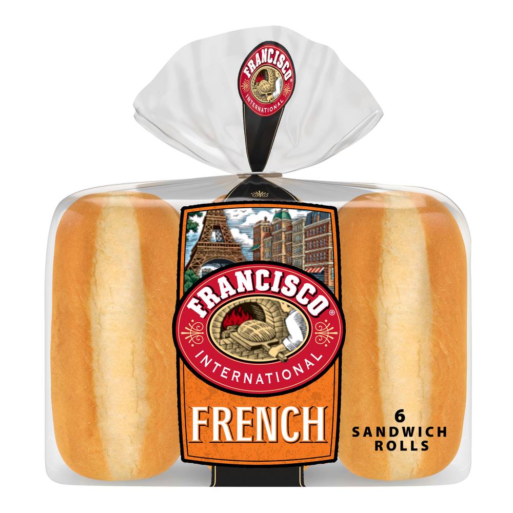 Francisco French Sandwich Rolls (6 ct)