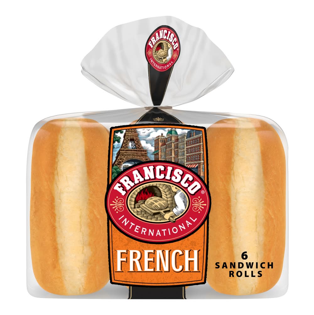 Francisco International French Sandwich Rolls (18.5 oz, 6 ct)