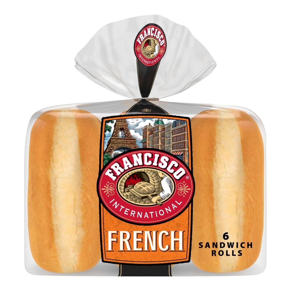 Francisco International French Sandwich Rolls (1.16 lbs)