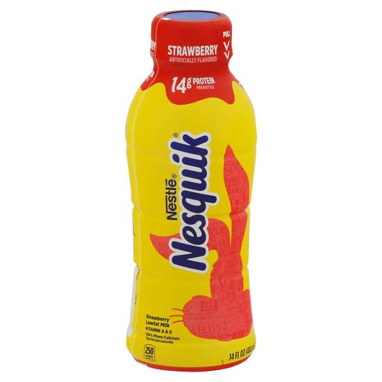 Nestlé Nesquik Lowfat Milk Drink (14 fl oz) (strawberry)