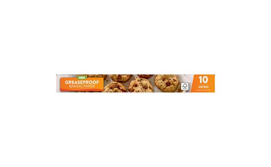 ASDA Greaseproof & Baking Non Stick Paper 10m