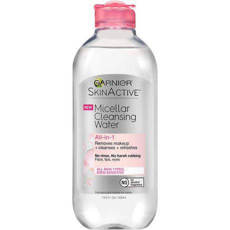 Garnier Skinactive Micellar Water All-In-1 Cleansing Water Make Up Remover, Cleanser & Refreshes (400 ml)