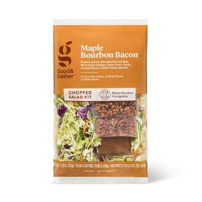 Good & Gather Maple Bourbon Bacon Chopped Salad Kit
