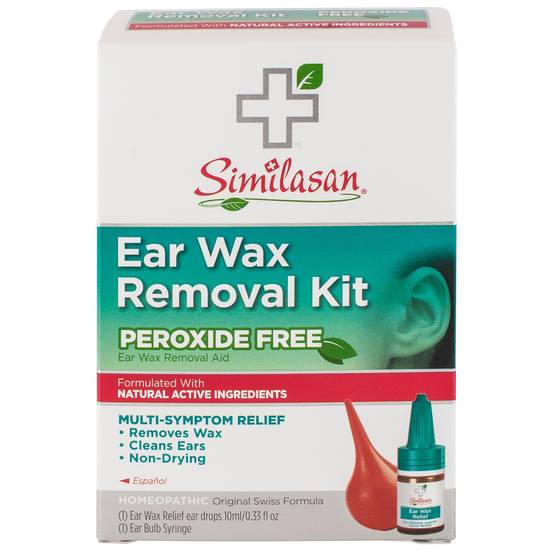 Similasan Peroxide Free Ear Wax Removal Kit, 0.33 fl oz