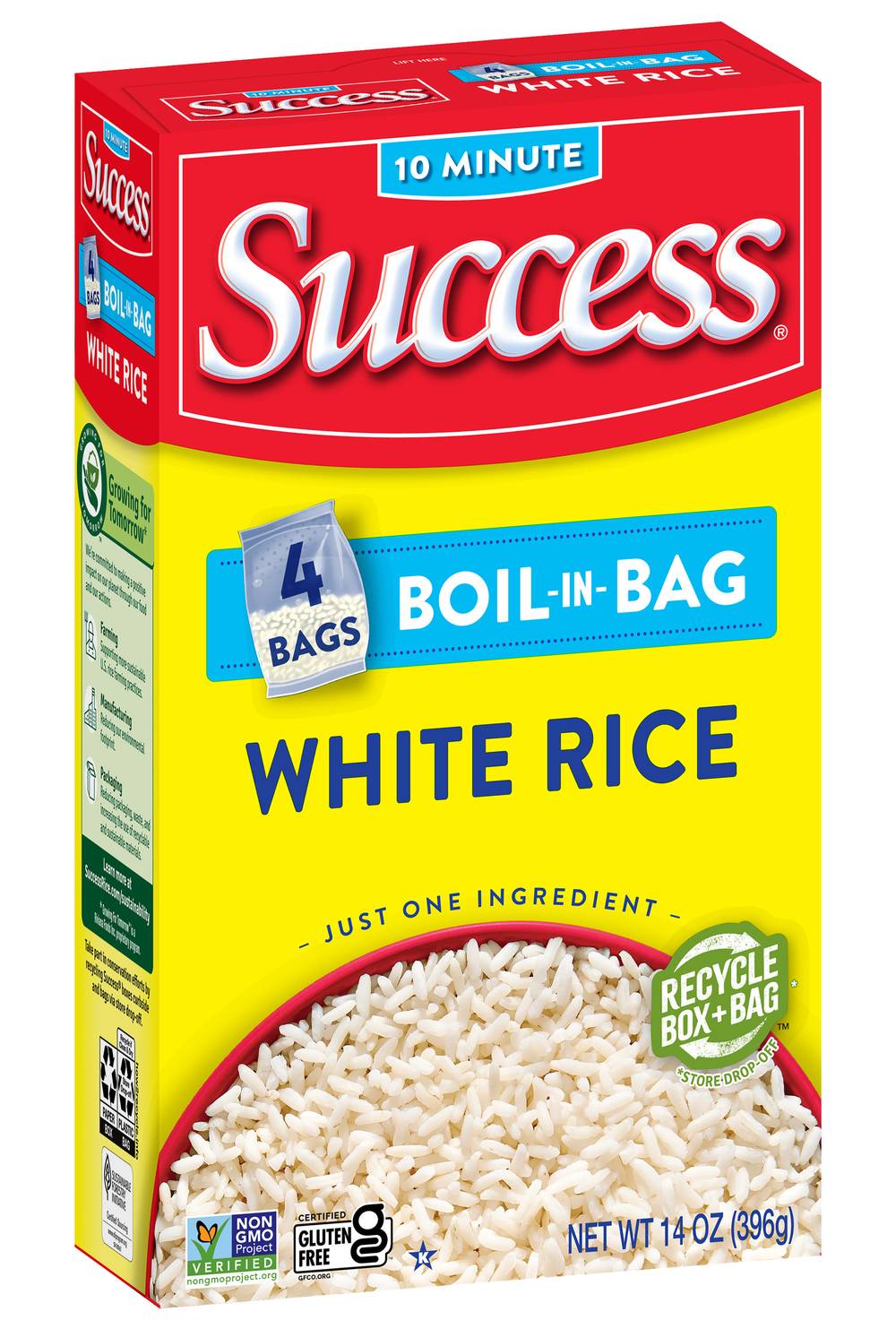Success Boil-In-Bag White Rice (14 oz)