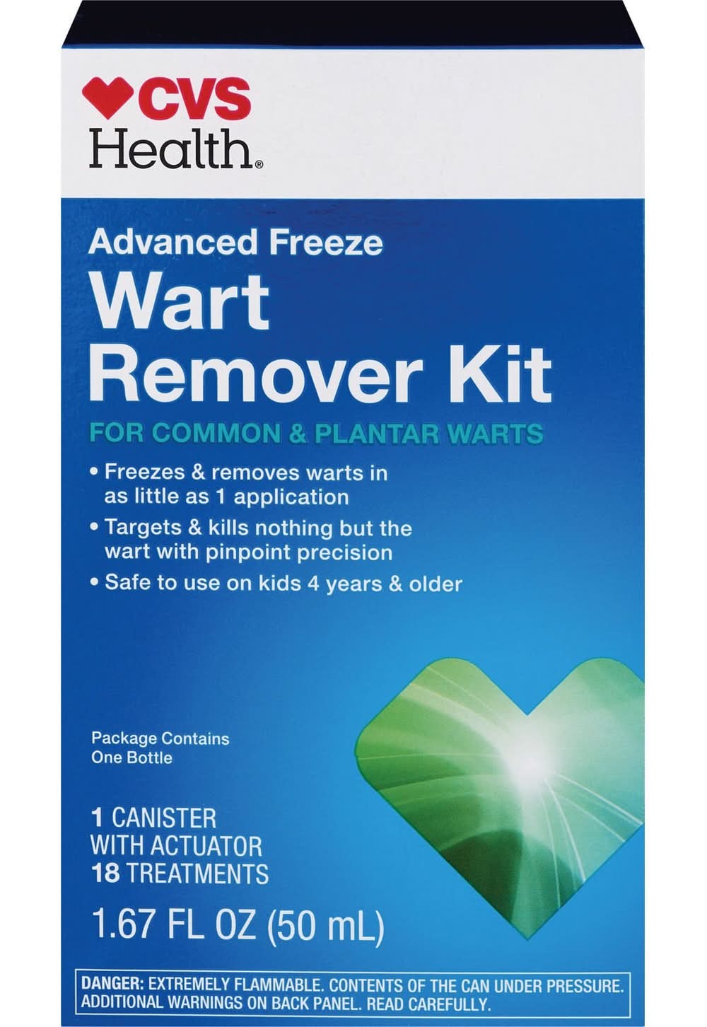 Cvs Advanced Freeze Wart Remover Kit