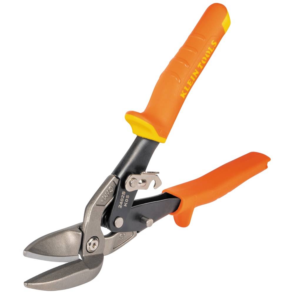 Klein Tools Offset Straight-Cutting Aviation Snips | 2402S