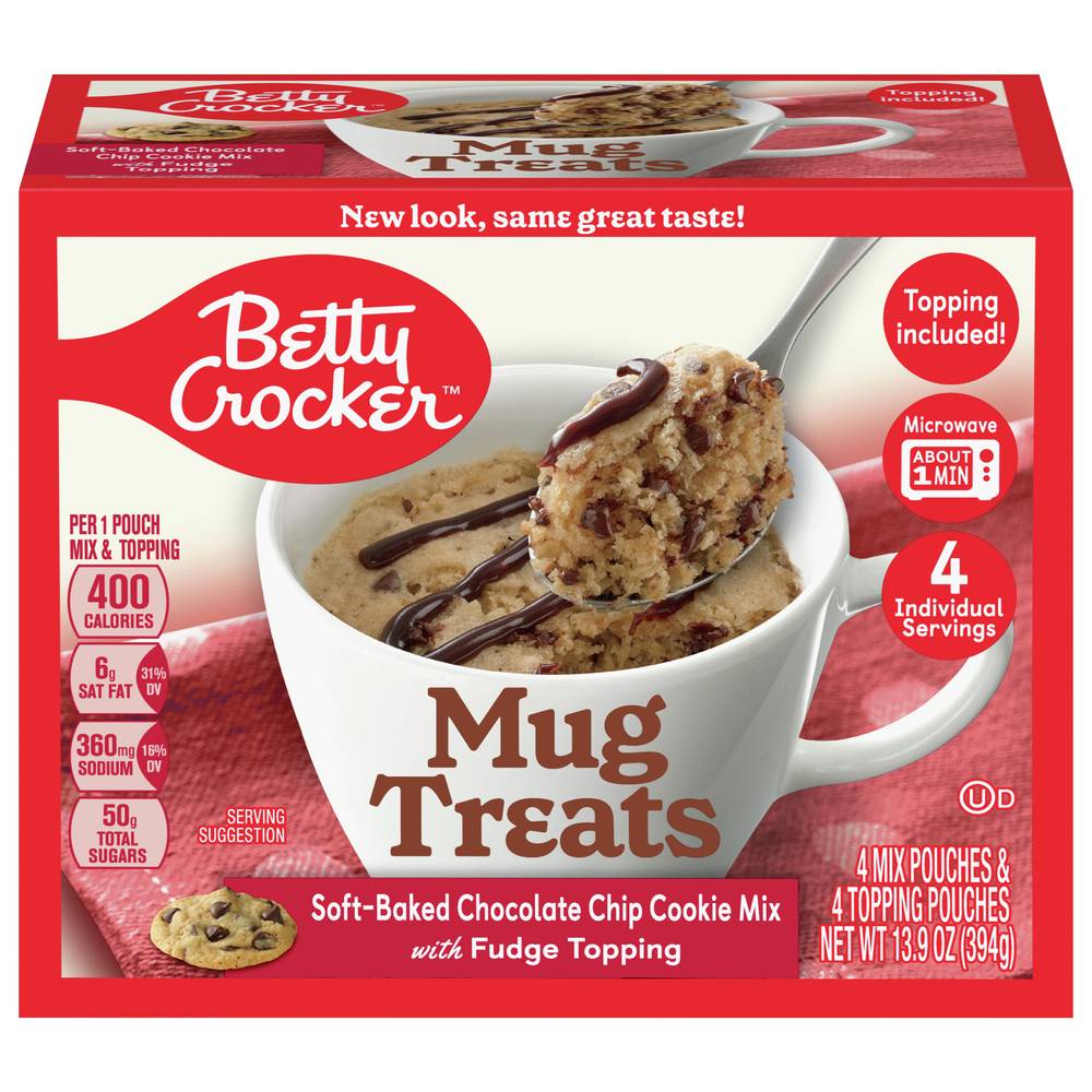 Betty Crocker Cookie Mix With Fudge Topping