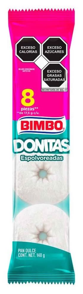 Bimbo · Donitas espolvoreadas (140 g)