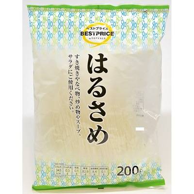 トップバリュ　ベストプライス　はるさめ　２００ｇ