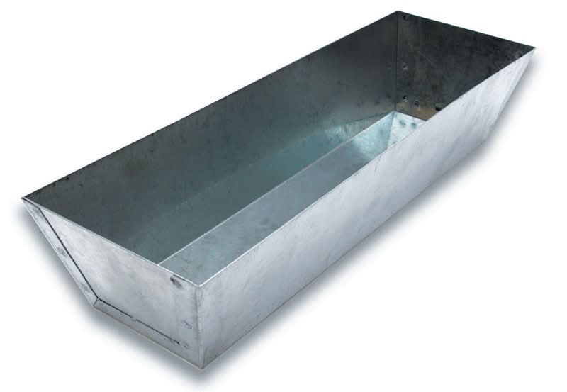 Marshalltown Galvanized Steel Mud Pan 2.81 In. H X 4.5 In. W X 12.8 In. L