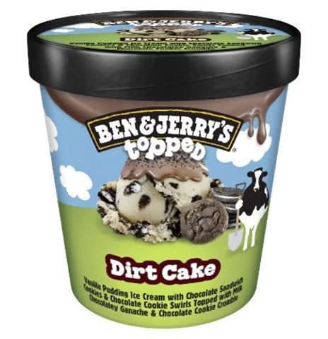 Ben & Jerry's Topped Dirt Cake Ice Cream (15.2 fl oz)
