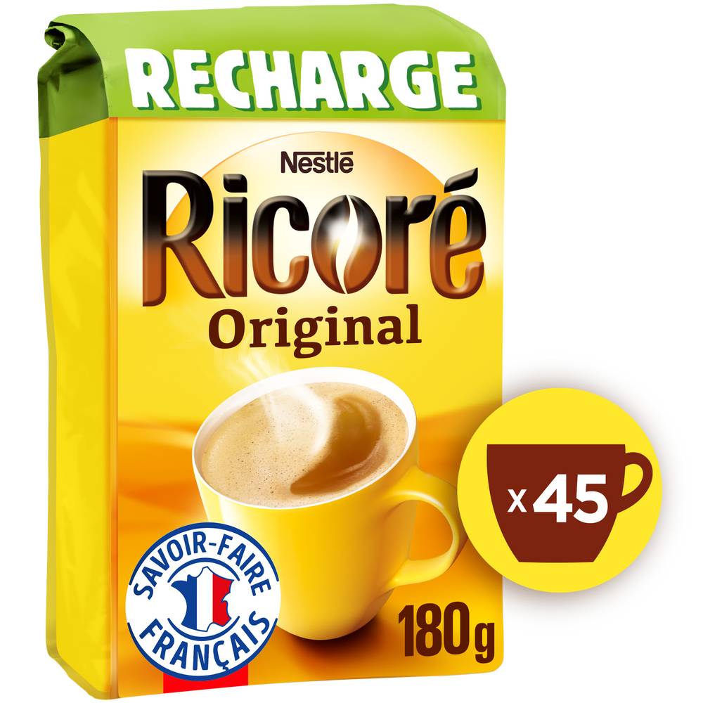 Nestlé - Ricoré café soluble chicorée original (180g)