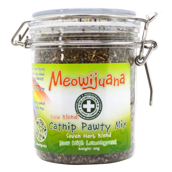 Meowijuana Pawty Mix Catnip For Extended Playtime Elevate Your Cat's Enjoyment