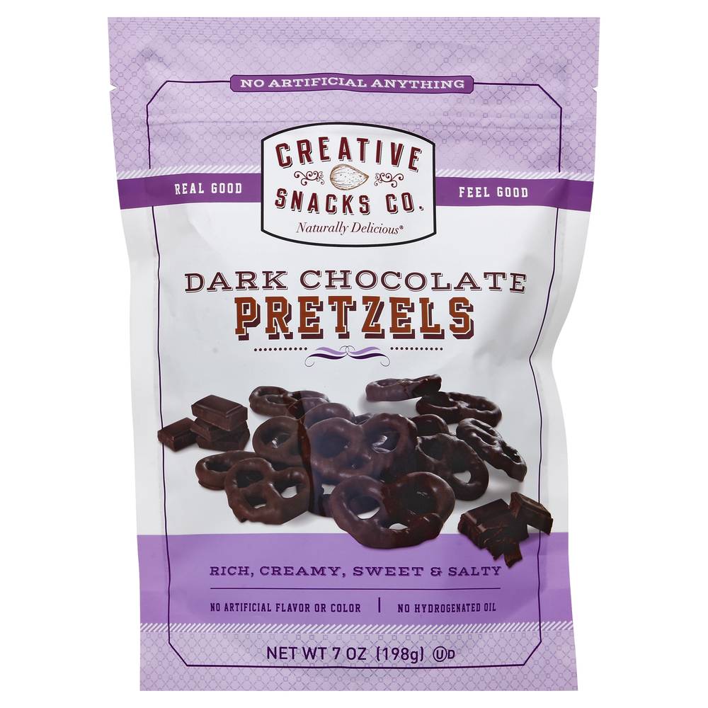 Creative Snacks Dark Chocolate Pretzels