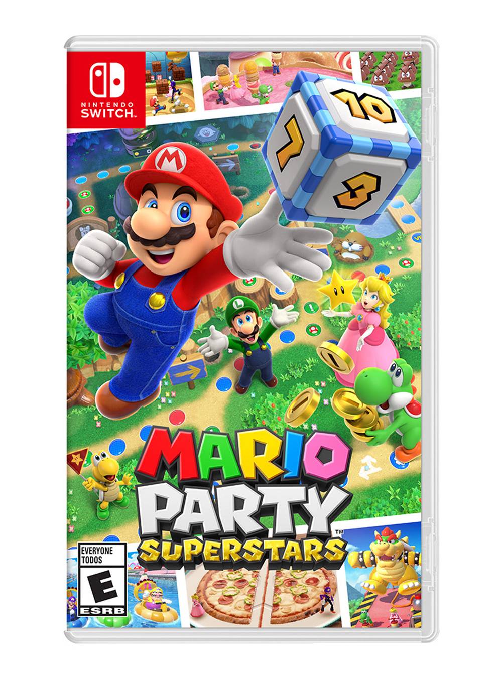 Nintendo juego mario party superstars