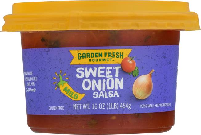 Garden Fresh Gourmet mild sweet onion salsa
