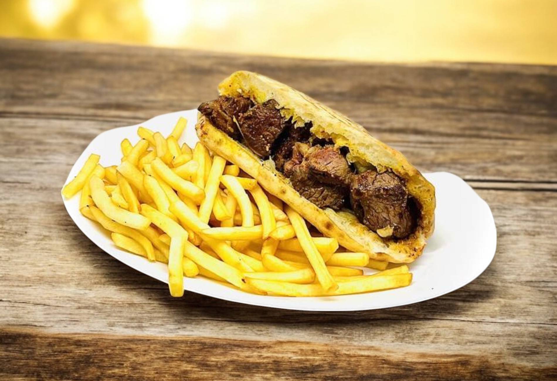 🥩 Sandwich Brochettes d'Agneau