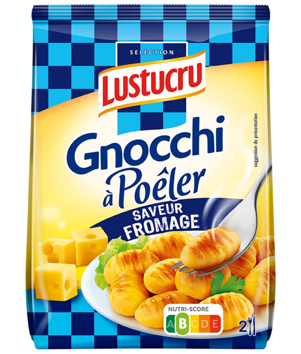 Lustucru Sélection - Gnocchi à poêler, fromage (300g)