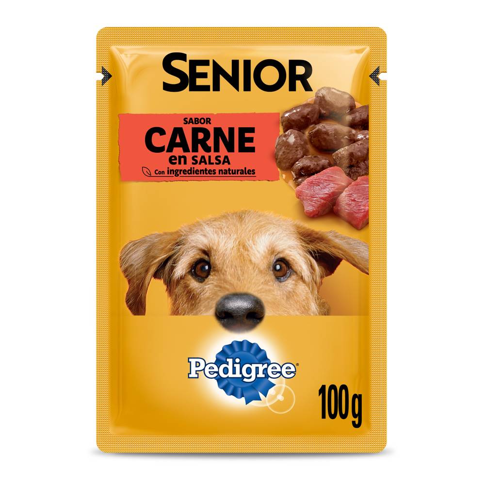 Pedigree · Alimento húmedo adulto senior carne (100 g)