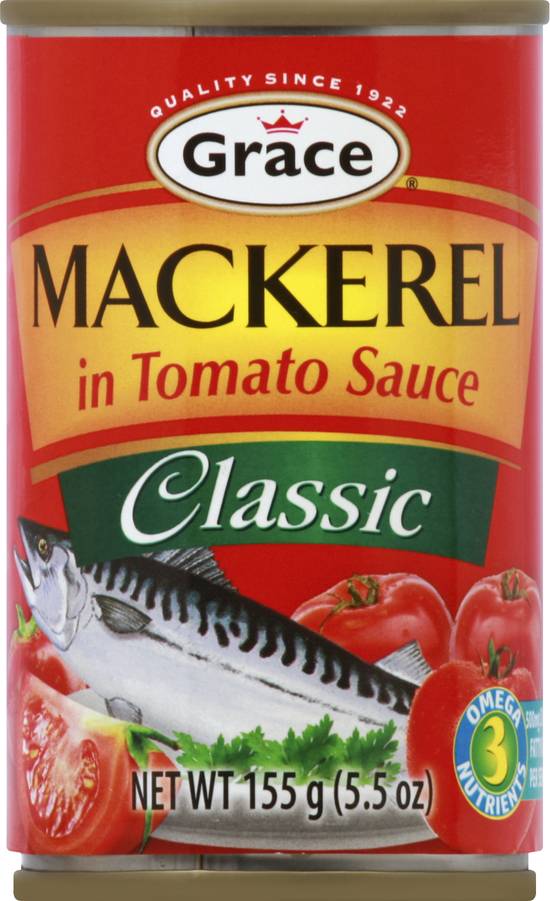 Grace Mackerel Classic Tomato Sauce