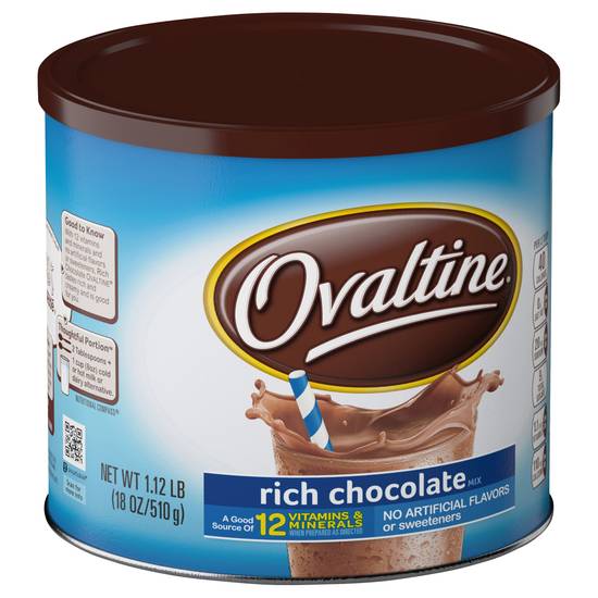 Ovaltine Rich Chocolate Drink Mix (18 oz)