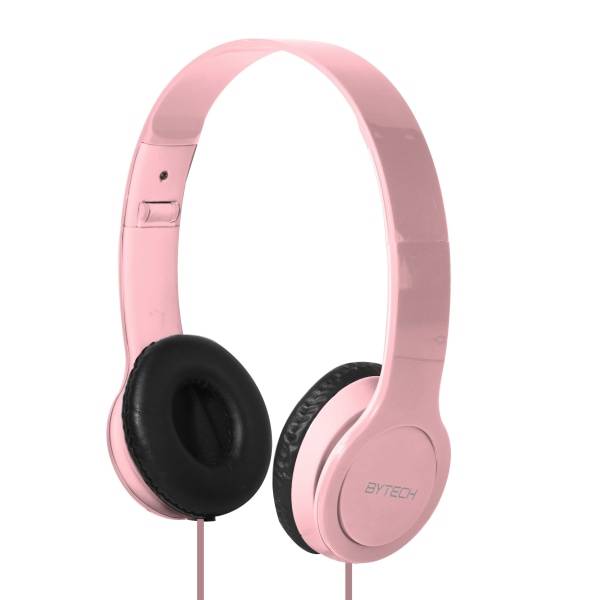 Bytech On-Ear Headphones Pink Byauoh143pk