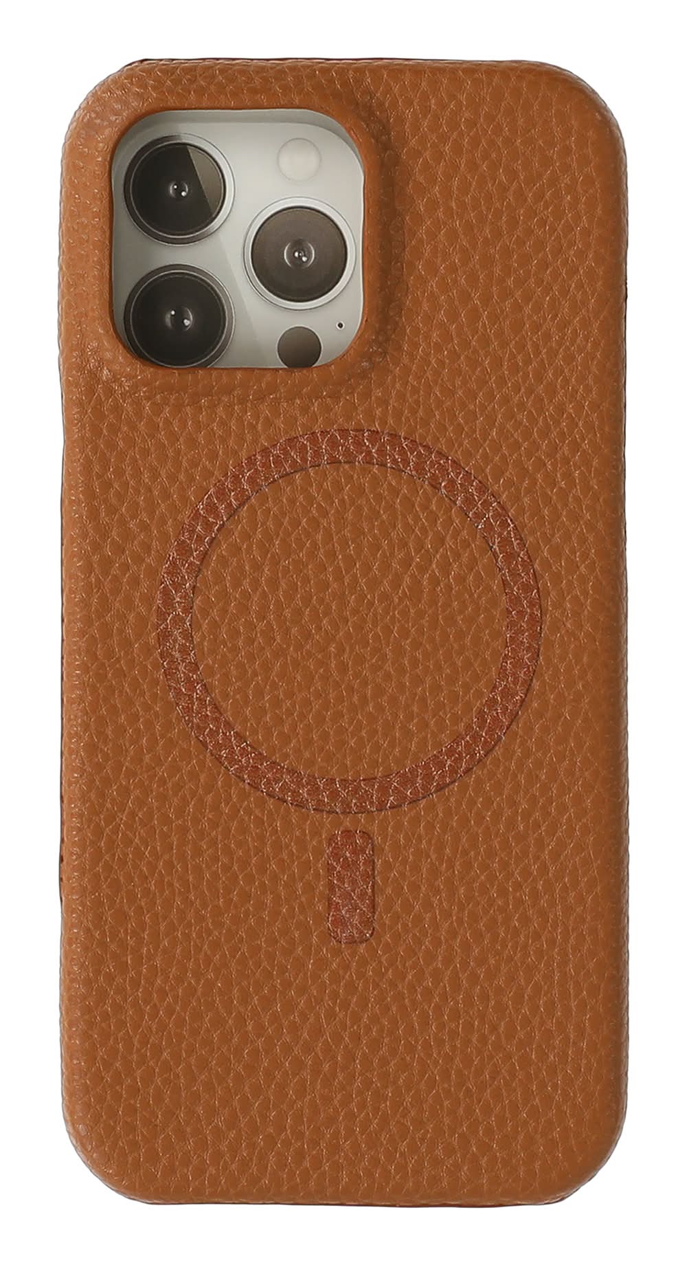 iPhone 16 Pro Max® Leather Mag Case Brown Leather