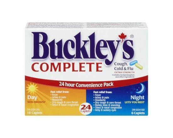 BUCKLEYS COUGH COLD & FLU DAY&NIGHT CPLT 24 PK