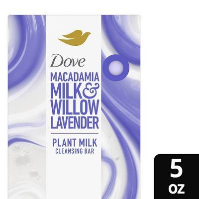 Dove Macadamia Milk & Willow Lavender Plant Milk Cleansing Bar