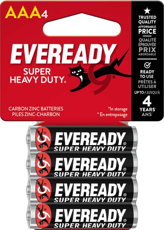 Eveready Super Heavy Duty Aaa Battery