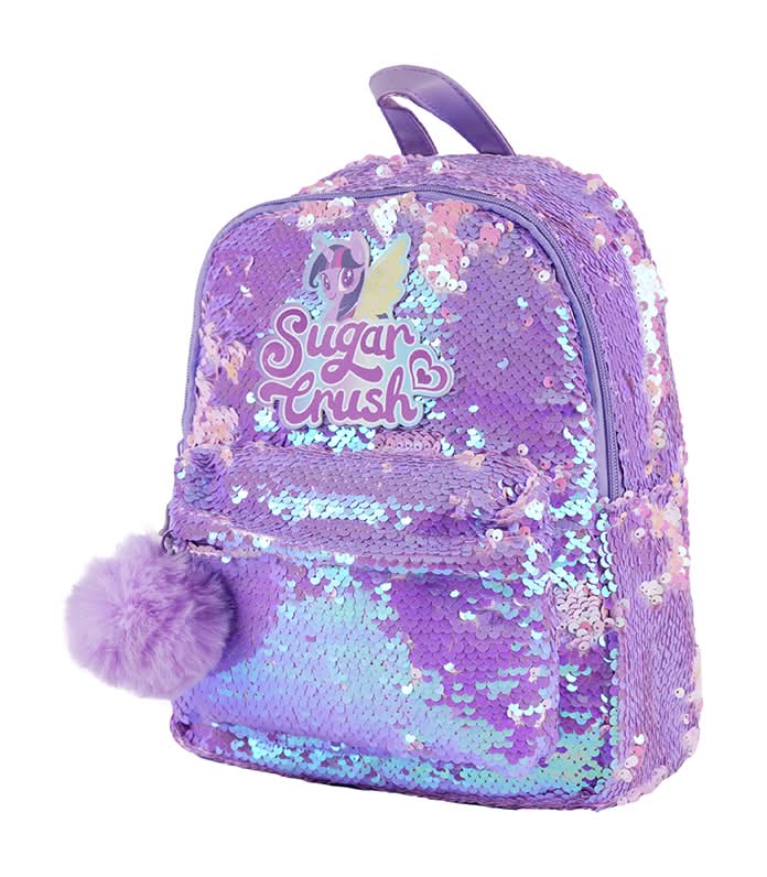 Miniso · Mochila de twilight sparkle, 25x10x30 cm, morado