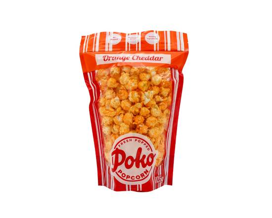 Orange Cheddar Popcorn