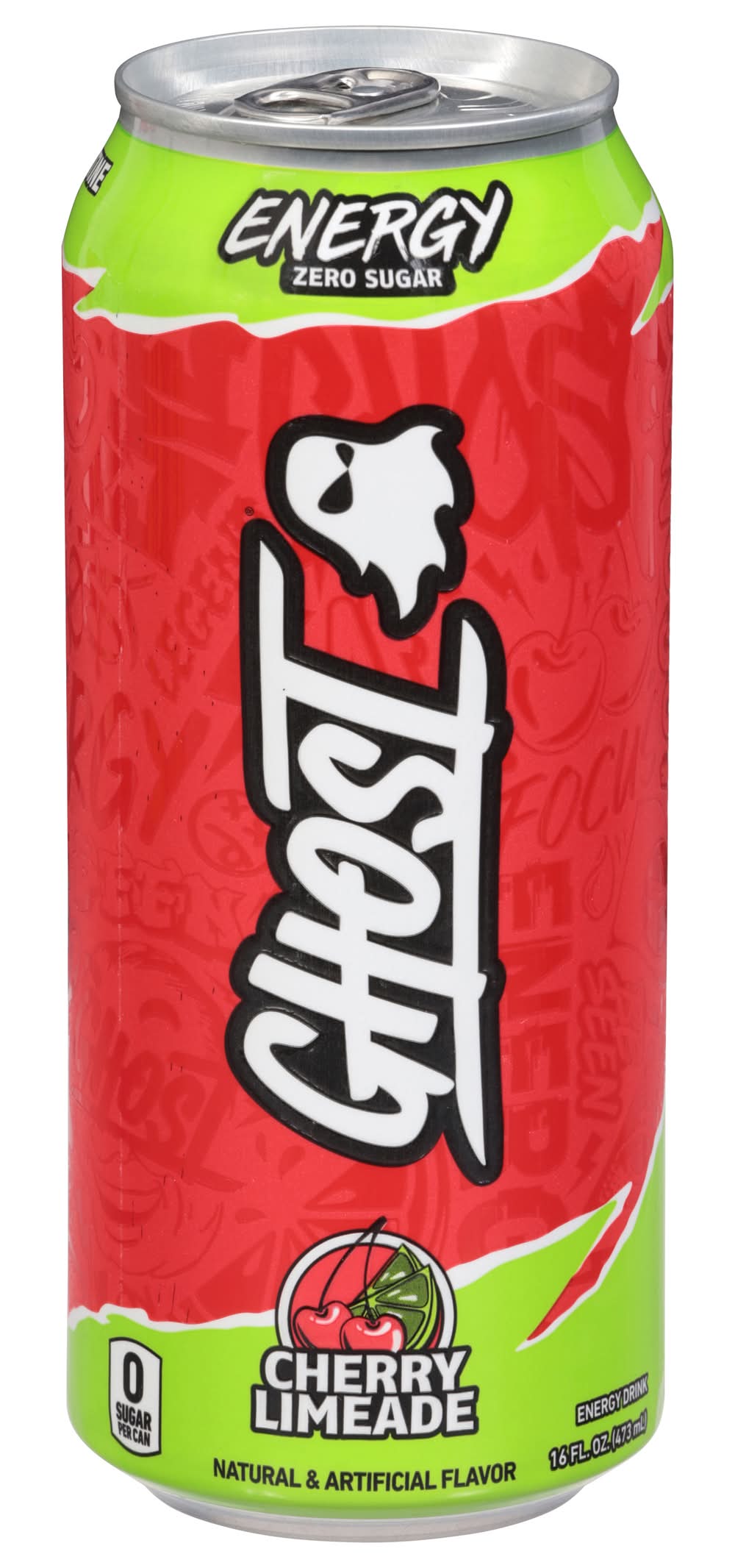 GHOST ENERGY Energy Drink, Cherry Limeade (16 fl oz)