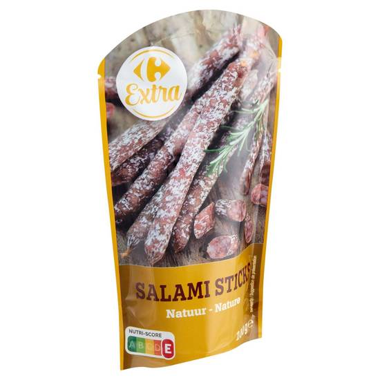 Carrefour Extra Salami Sticks Nature 100 g