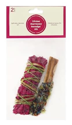Natural Smudge Wands 2-Pack Divine Harmony