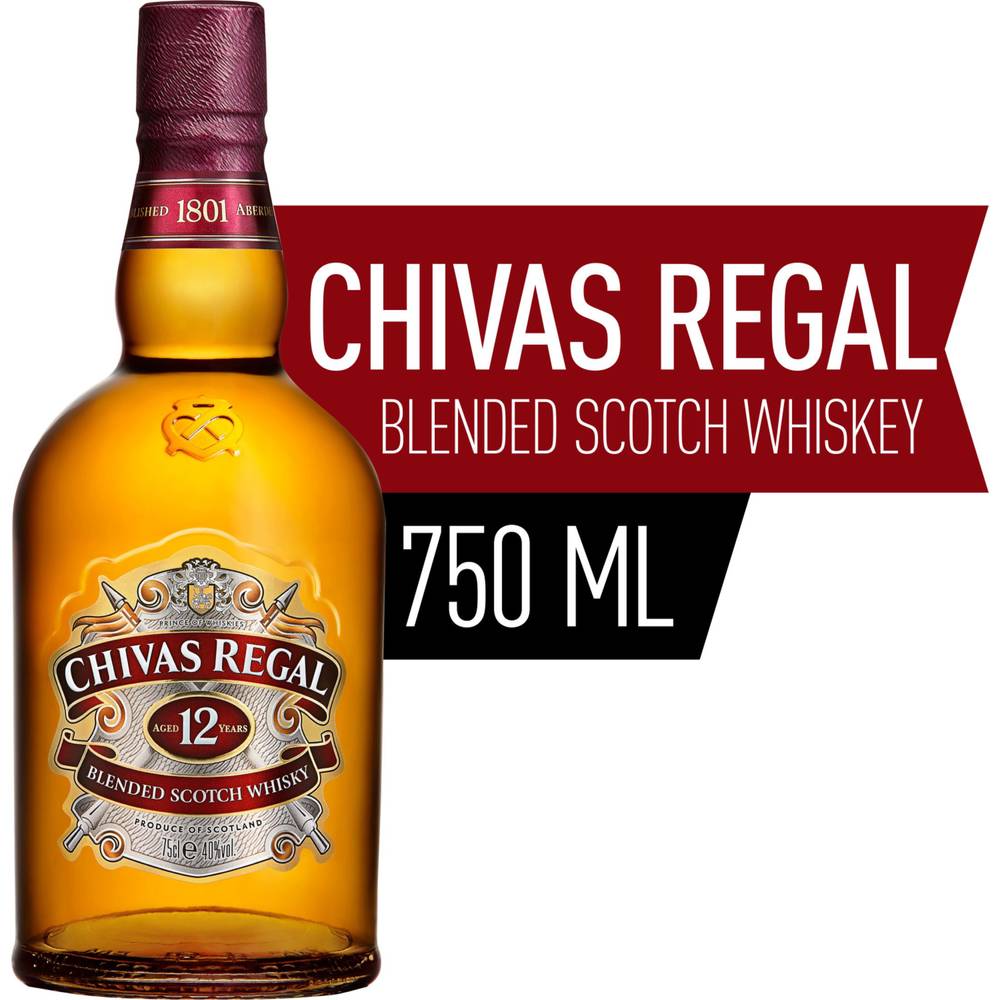 Chivas Regal Blended Scotch Whisky (750 ml)