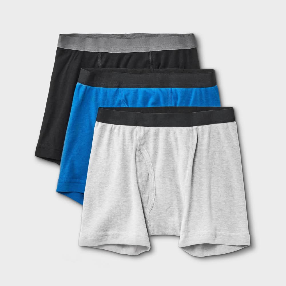 Dealworthy Boy's Boxer Briefs, S, Assorted (3 ct)