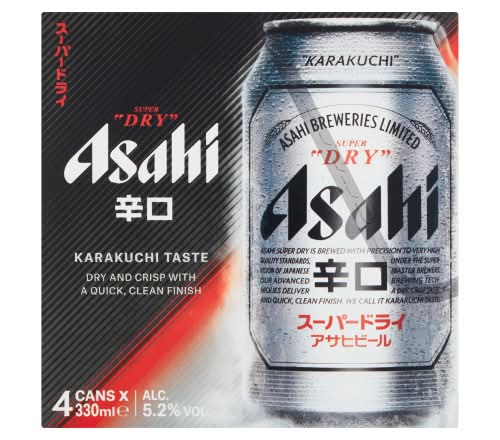 Asahi Super Dry Beer Delivery Near Me | Order Online | Uber Eats