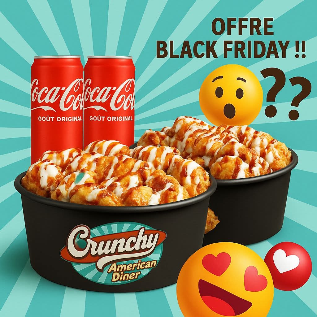 🔥 OFFRE SPÉCIALE RIZ CROUSTY X2 +2 BOISSON + 2 DESSERT DU CHEF OFFERT  🔥