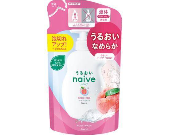 ナイーブボディソープ桃の葉エキス配合　詰替用　３６０ｍＬ:4901417163882