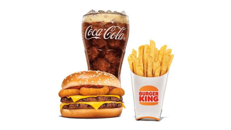 Rodeo Double Cheeseburger Meal