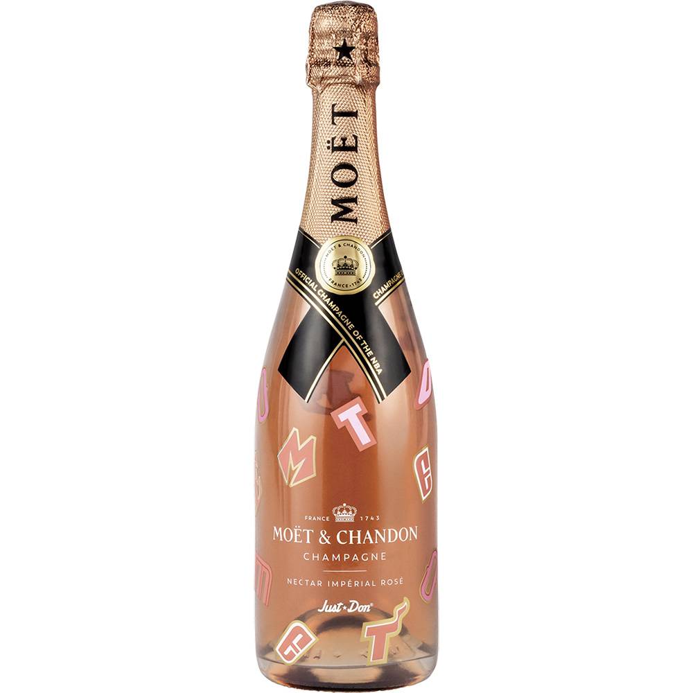 Moët & Chandon Champagne Nectar Imperial Rose Just Don Wine (750 ml)
