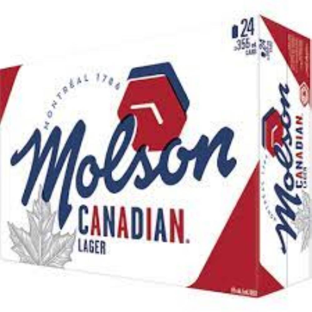 Molson Canadian Lager Beer (24 x 355 ml)