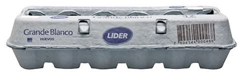 Lider · Huevo grande blanco (12 un)