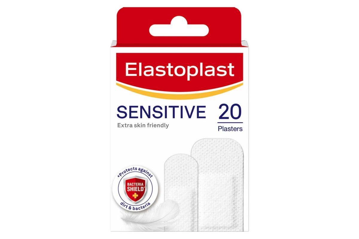 Elastoplast Sensitive Hypoallergenic Plasters, 20 Pack