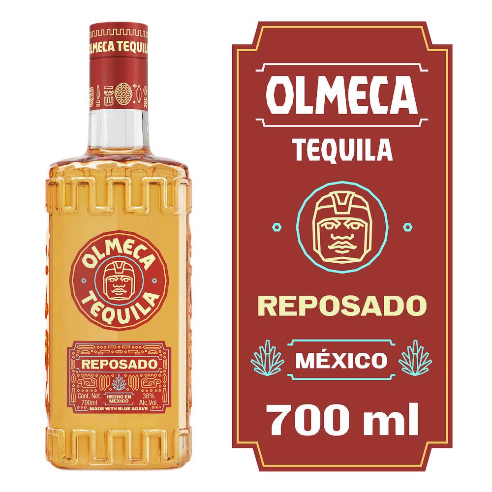 Olmeca tequila reposado (botella 700 ml)
