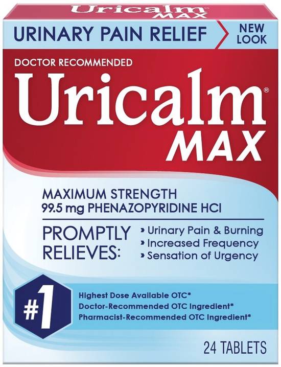 Uricalm Maximum Strength Urinary Discomfort Relief Tablets 99.5 mg