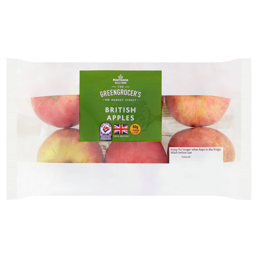 MORRISONS BRITISH APPLES 6PK